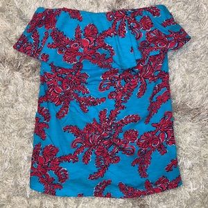 Lilly Pulitzer Wiley Tube Top Size Small